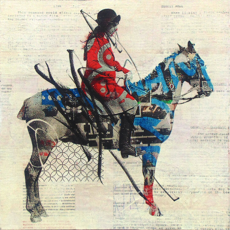 Girl and horse Manel Villalonga