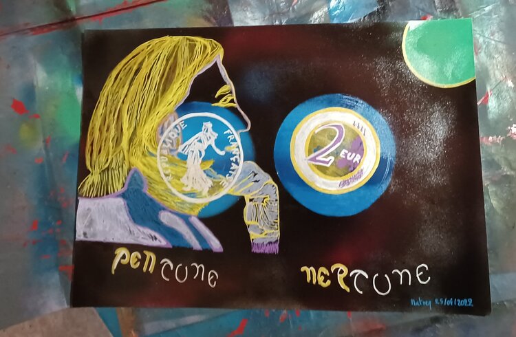 Neptune / Pen Thune (M. Le Pen) ( série verte) matrey