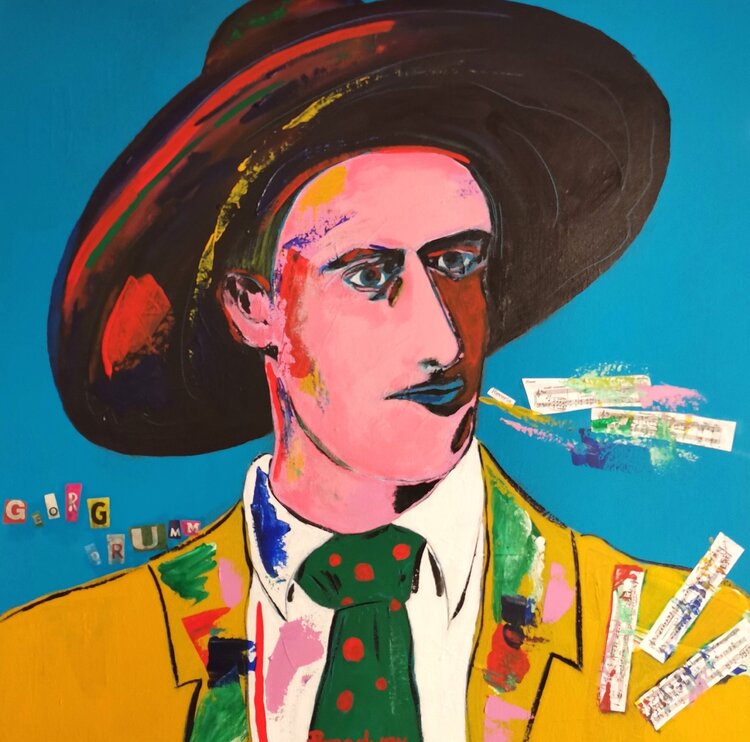 Georg Drumm goes  Pop ART Ralf Strauß