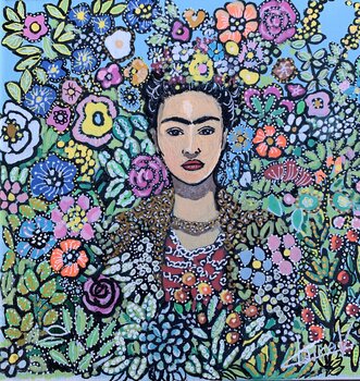 Frida, la jeune fille aux fleurs Claire Morand