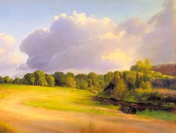 ....Magische Landschaft II - mit aufziehendem Gewitter.... Gerd Zimmermann