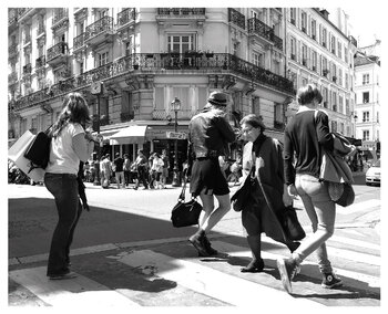 Crossing in le Marais Marijon Walter