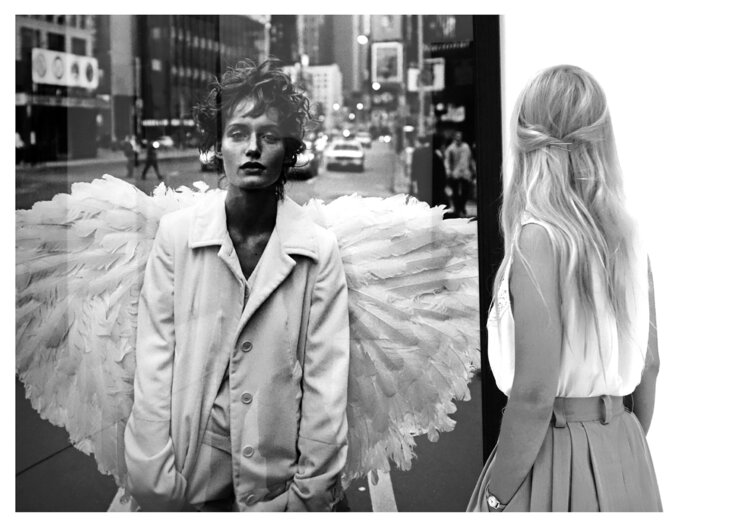 Two angels Marijon Walter