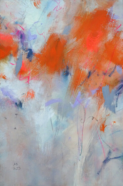 Rot-Violett 2 Angelika Biber