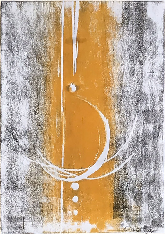 Himmelskörper I, Variation zu Sputnik Elisabeth Pötzl