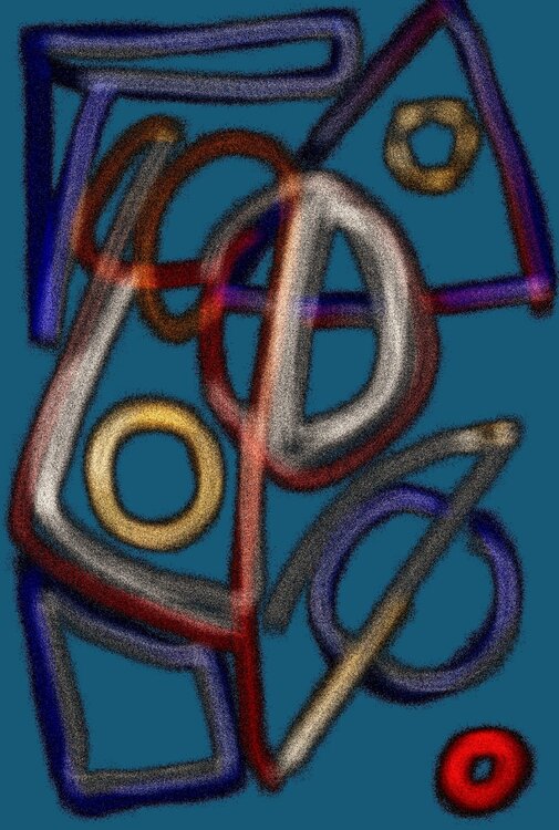 geometrisch und bunt III Hardy Ewald Splinter