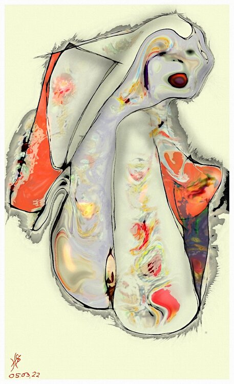Seidenkimono bei Tag Hardy Ewald Splinter