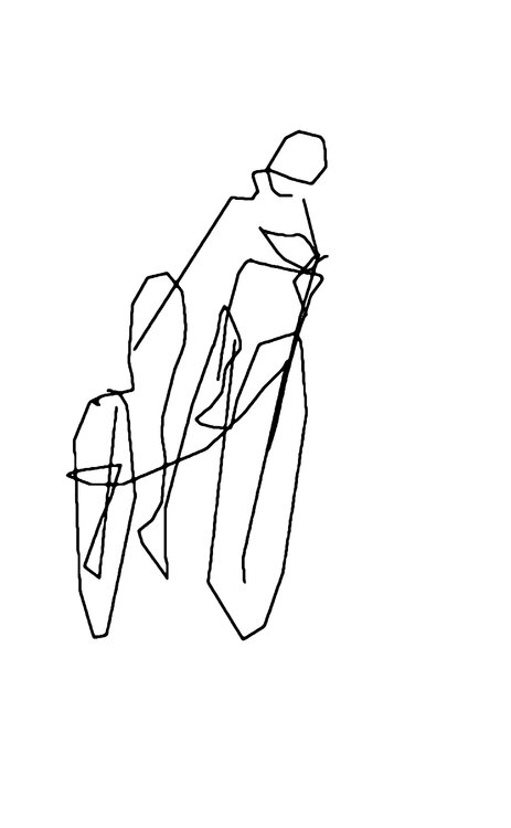 Radfahrer Hardy Ewald Splinter
