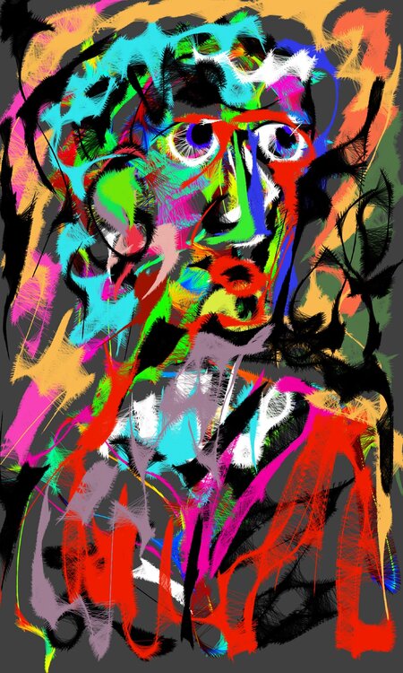 der grundlos Erstaunte Hardy Ewald Splinter