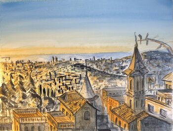 Amanecer en Barcelona Lucia Crosas