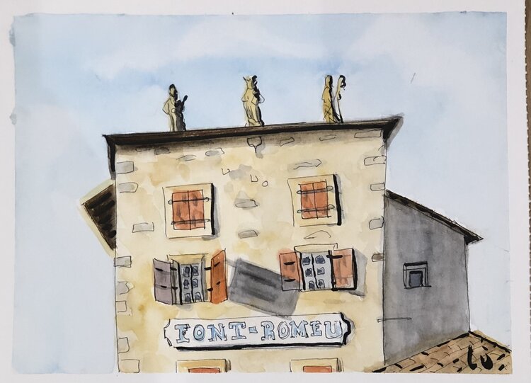 L'Hermitage. Font-Romeu. France Lucia Crosas