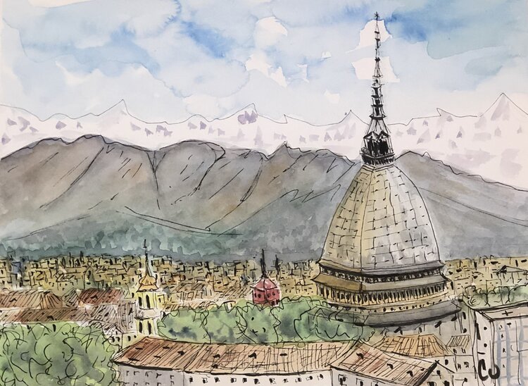 Turín y los Alpes Lucia Crosas