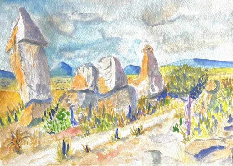 Señoras de piedra Lucia Crosas