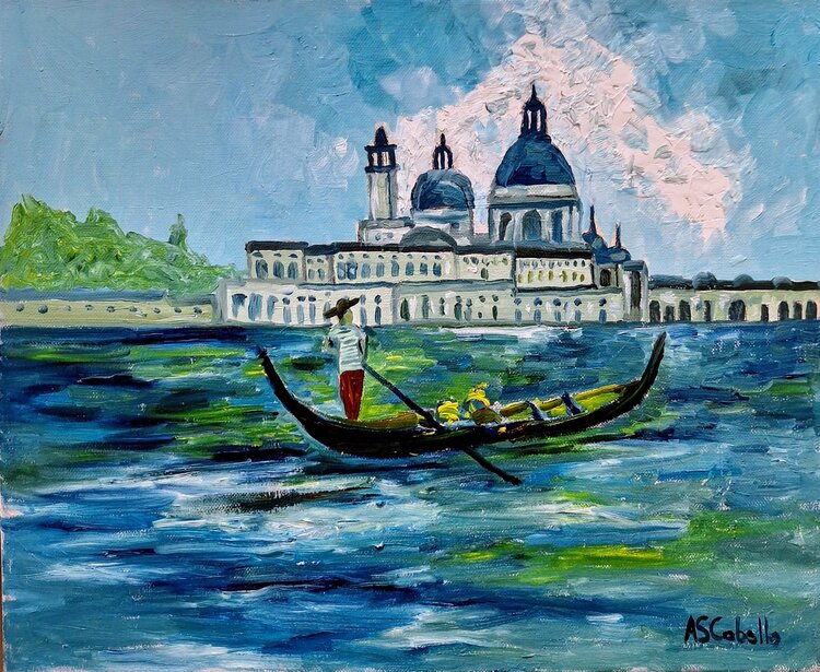 Paseo en Venecia Antonio Sánchez Cabello