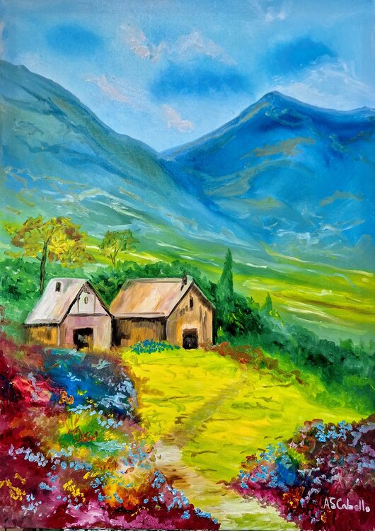 Paisaje de montaña Antonio Sánchez Cabello