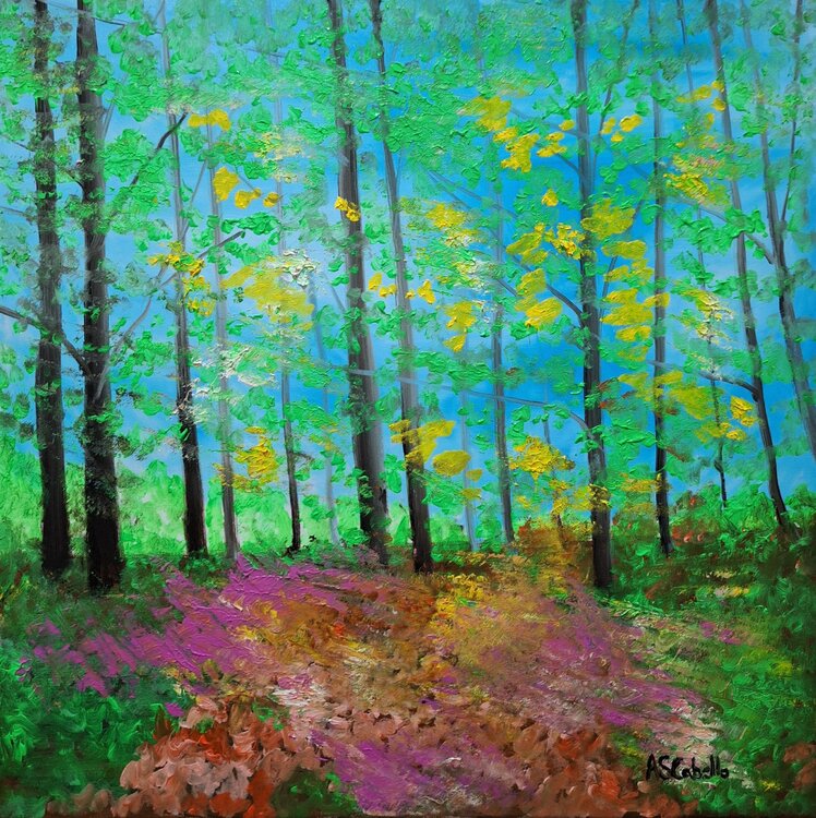 Floración en el bosque Antonio Sánchez Cabello