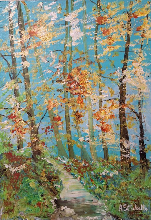 Bosque en otoño Antonio Sánchez Cabello