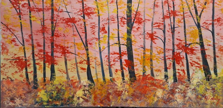 Bosque en otoño Antonio Sánchez Cabello