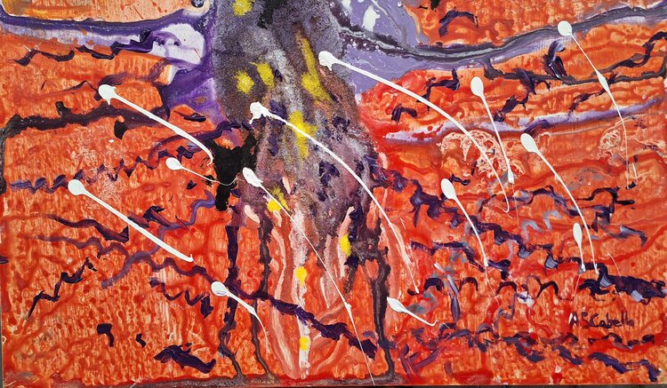 pulpo abstracto Antonio Sánchez Cabello