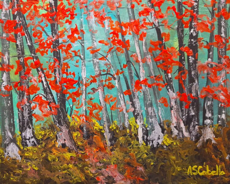 Bosque en otoño Antonio Sánchez Cabello