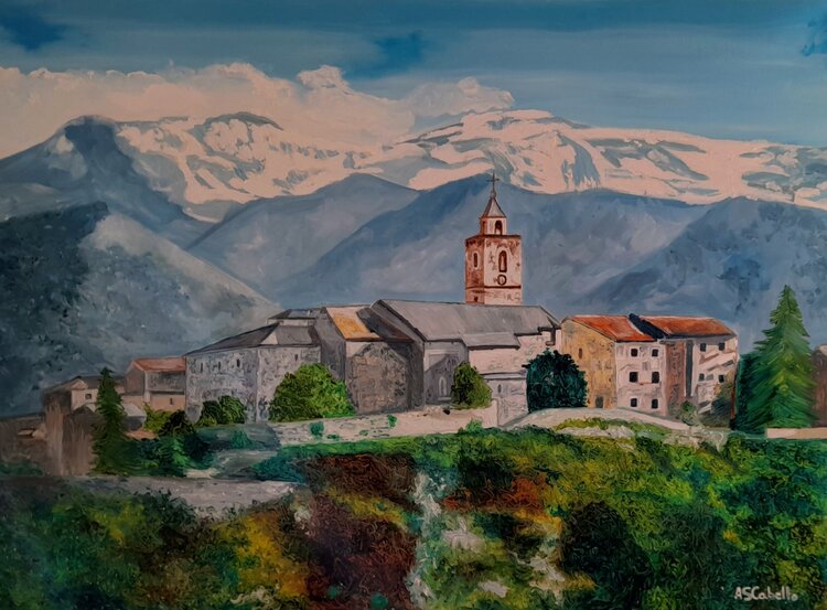Montañas nevadas Antonio Sánchez Cabello
