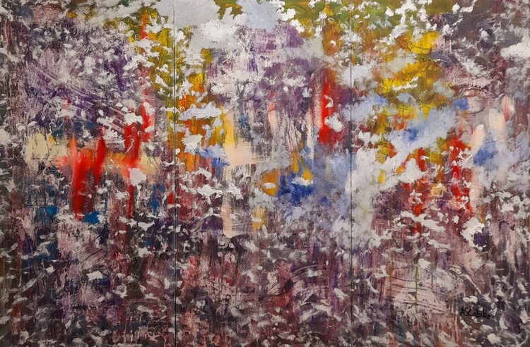 Nevada abstracta Antonio Sánchez Cabello