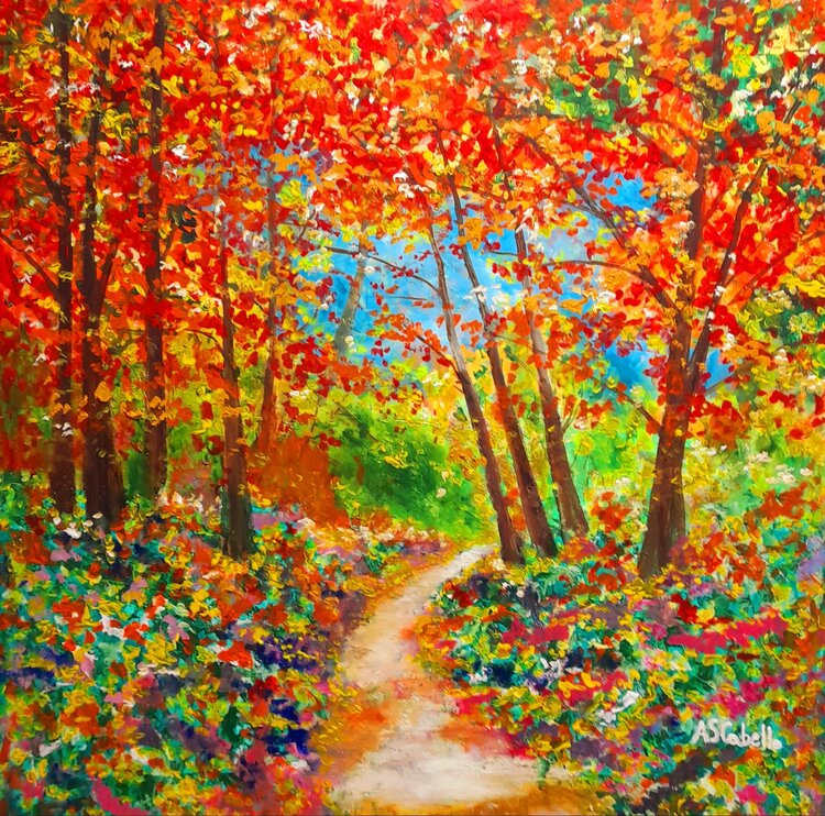 luz en el bosque Antonio Sánchez Cabello