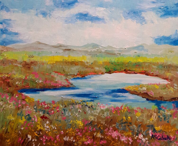 La primavera en el lago Antonio Sánchez Cabello