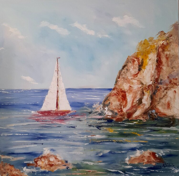 Día claro en el mar Antonio Sánchez Cabello