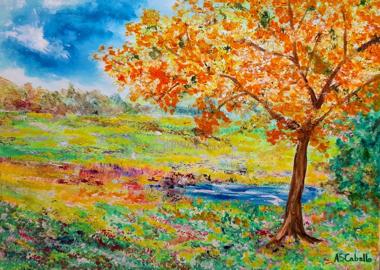 Armonía en el paisaje Antonio Sánchez Cabello