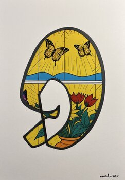 Schmetterlinge (KI-Linienkunst) Akira Mmxx