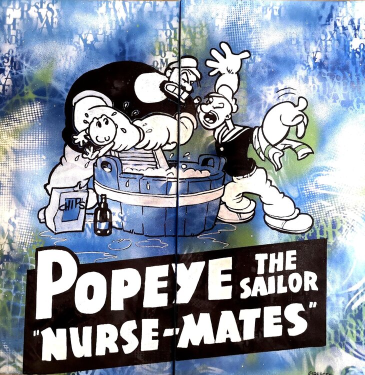 Popeye und Bluto Christian Berger