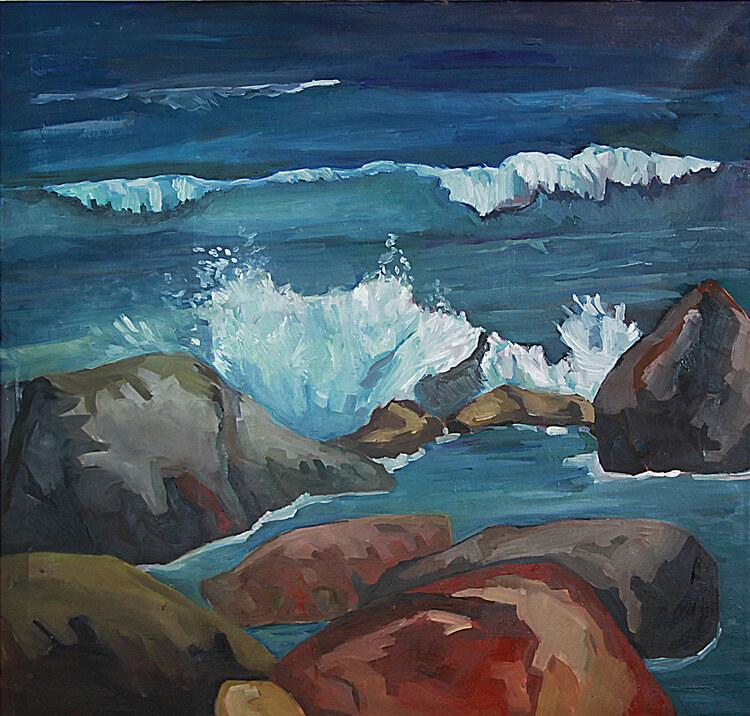 Brechende Wellen Ulli Schmitt