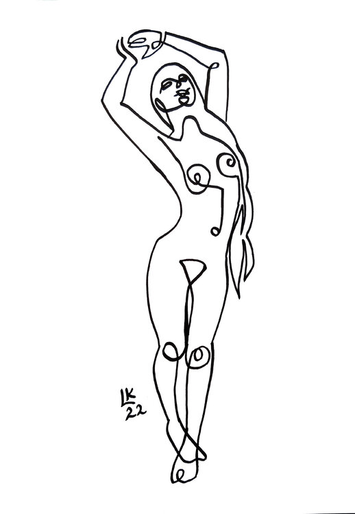 Nude Woman Lada Kholosho