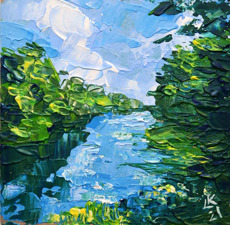 River landscape Lada Kholosho