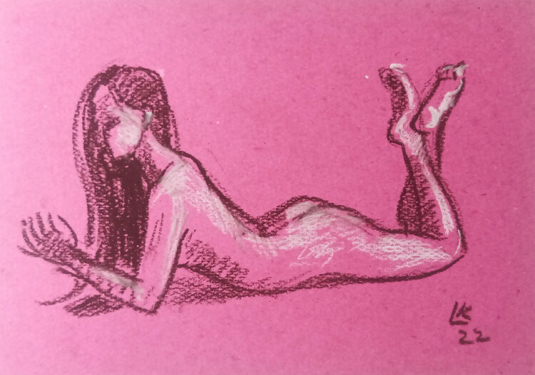 Female body art Lada Kholosho