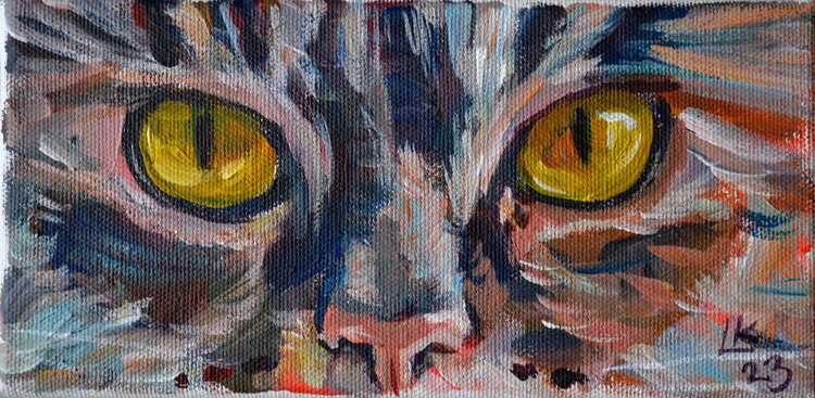 Cat eyes Lada Kholosho
