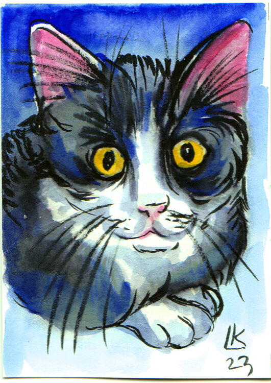 Feline Palette. Cat #11 Lada Kholosho