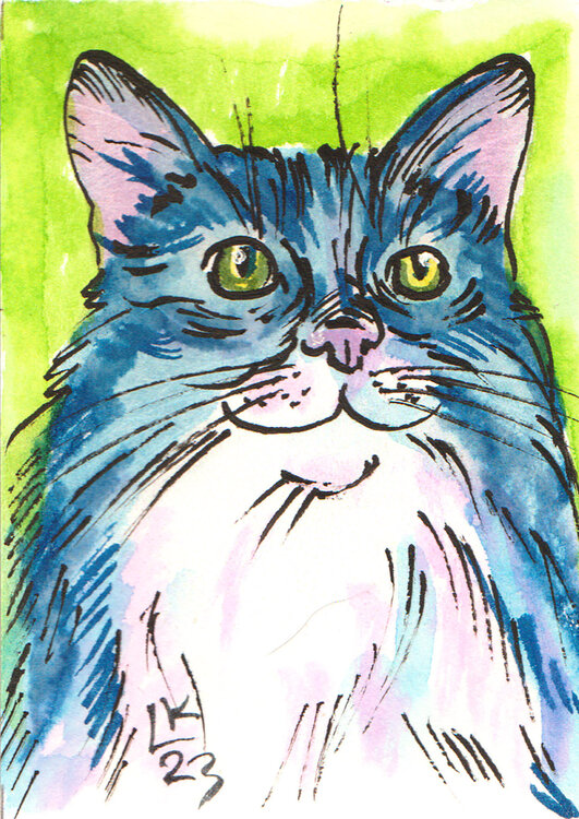 Feline Portrait #2 Lada Kholosho
