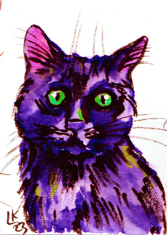 Furry Treasure Cat #3 Lada Kholosho