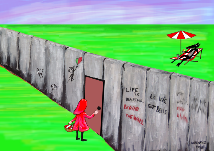 Le petit chaperon rouge et le loup Wabyanko