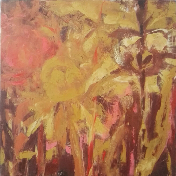 Prairie ocre Nathalie GENNESON TIRRELL