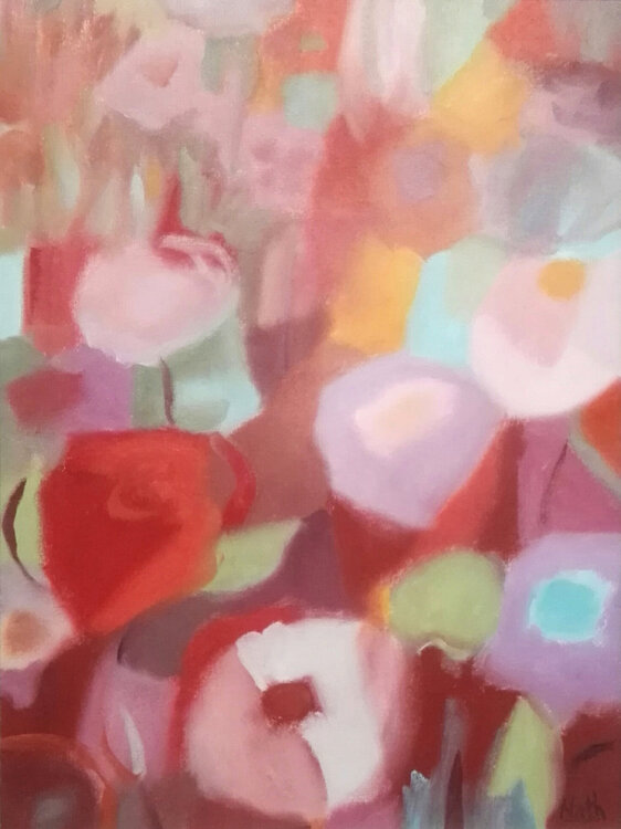 Prairie rouge Nathalie GENNESON TIRRELL