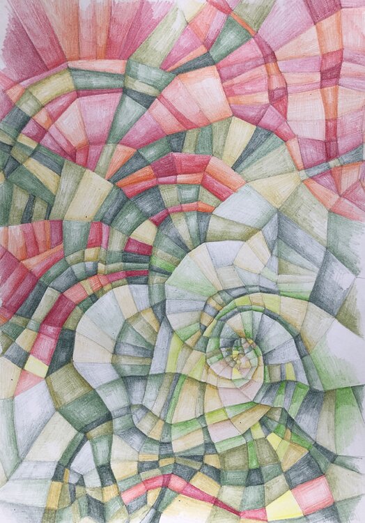 Nature geometry 2 Joanna Wietrzycka