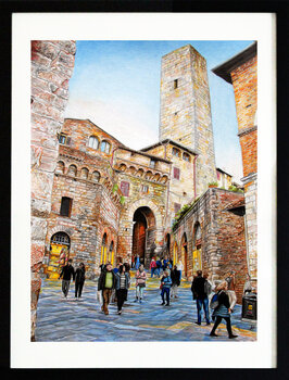 Via San Giovanni a San Gimignano 