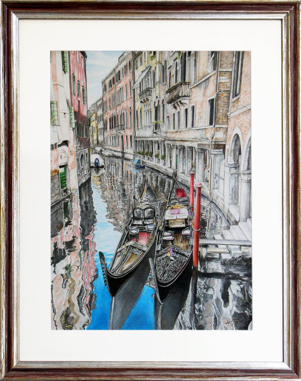 Gondole a Venezia A-criticArt