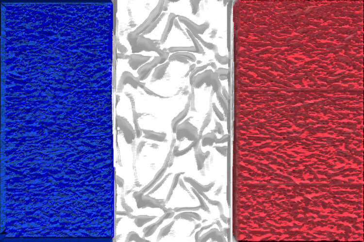 drapeau français Jean--Paul Martin