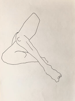 Untitled Legs Laura Scialdone