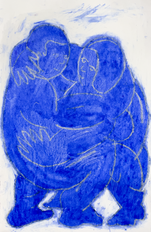 Monolithe bleu III Alexandre Nguyen