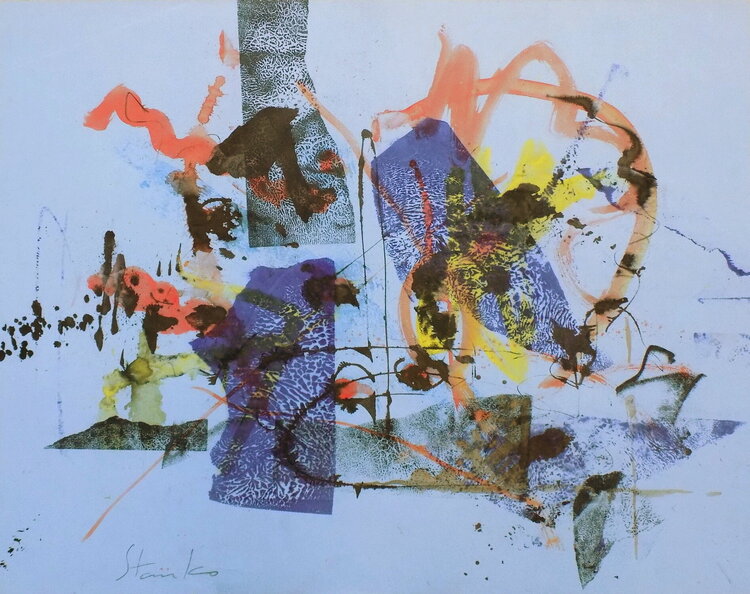 Abstract landscape-I Stanislav Bojankov